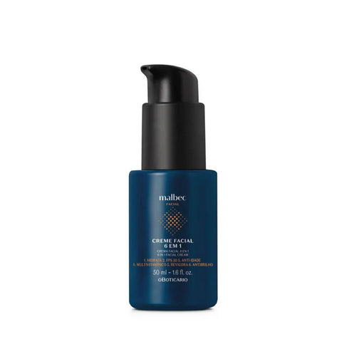 O Boticário Malbec 6-in-1 Anti-Ageing Facial Moisturiser 50ml